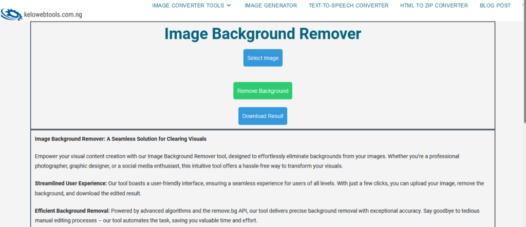 Image Background Remover
